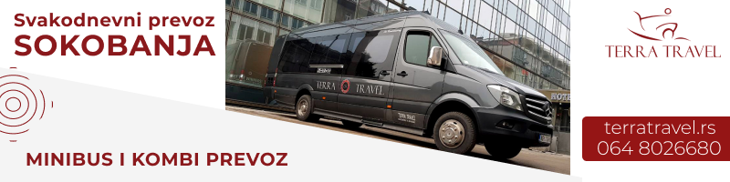 Terra travel prevoz Beograd - Sokobanja